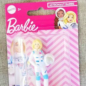 Astronaut Barbie 3" Mini Figure New Mini Barbie Cake Topper
